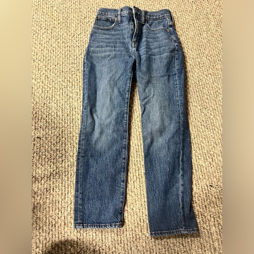 Madewell Classic Straight Leg jeans size 25